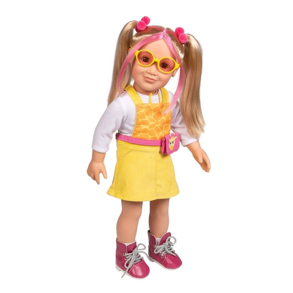 ADORA - Realistic 18-inch Doll - "LUCY". Soft, Huggable Body. Moveable Arm