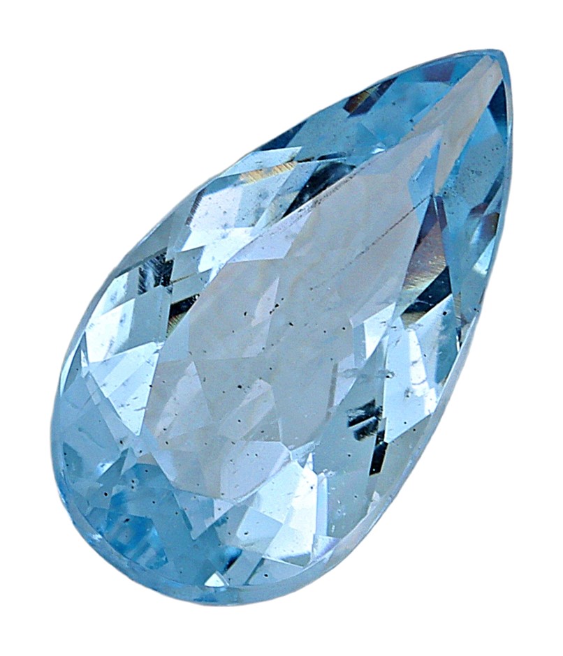 1.37 Carats Blue Aquamarine
