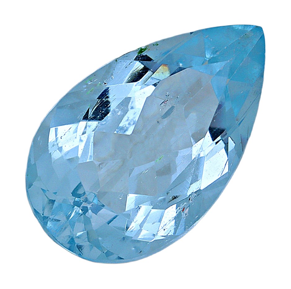 2.96 Carats Blue Aquamarine