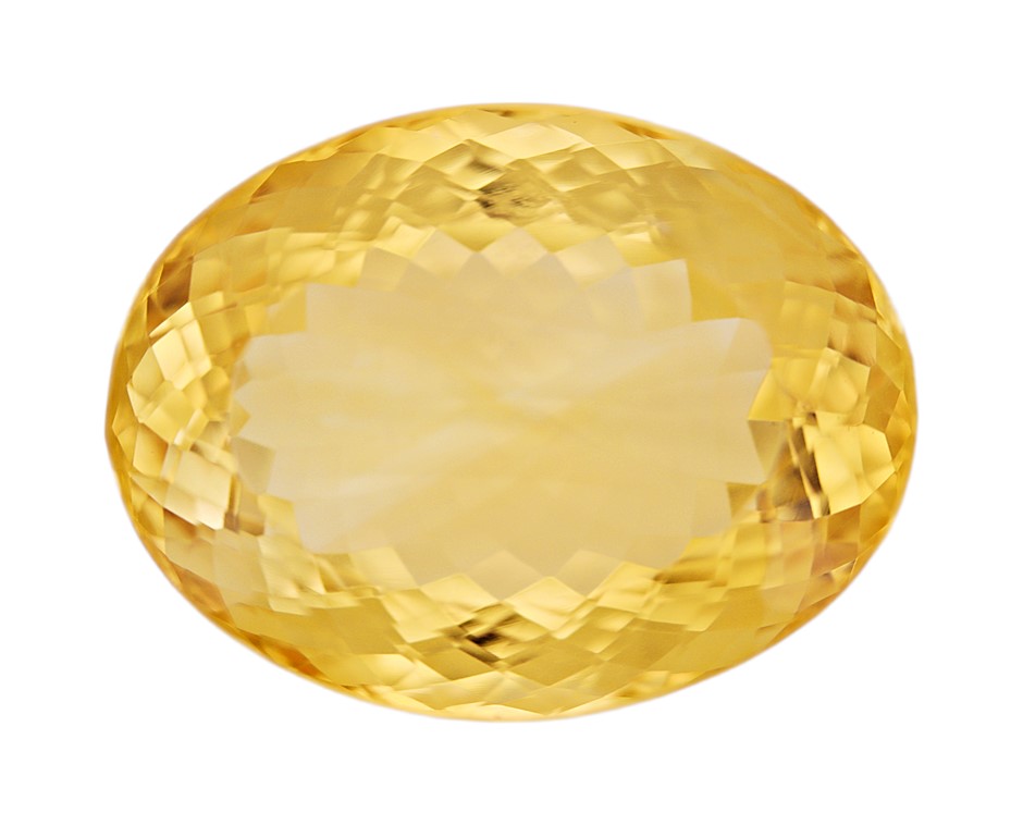 92.49 Carats Yellow Citrine