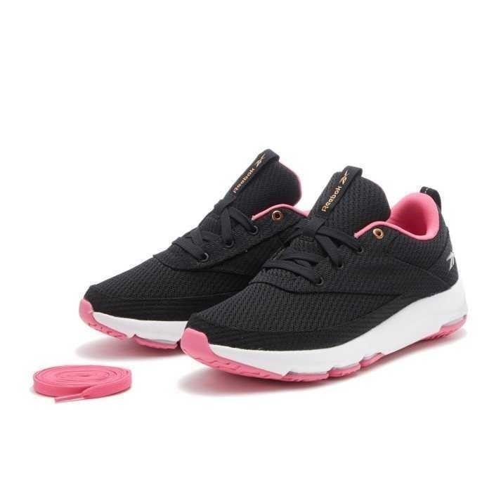 REEBOK Women's Cloudride DMX 5.0 Shoes, Size US 5.5, Black/SesoPink/White,