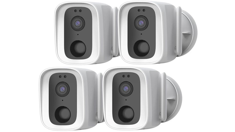 CONNECT 1080P Full HD Smart Outdoor Camera (4 Pack).
