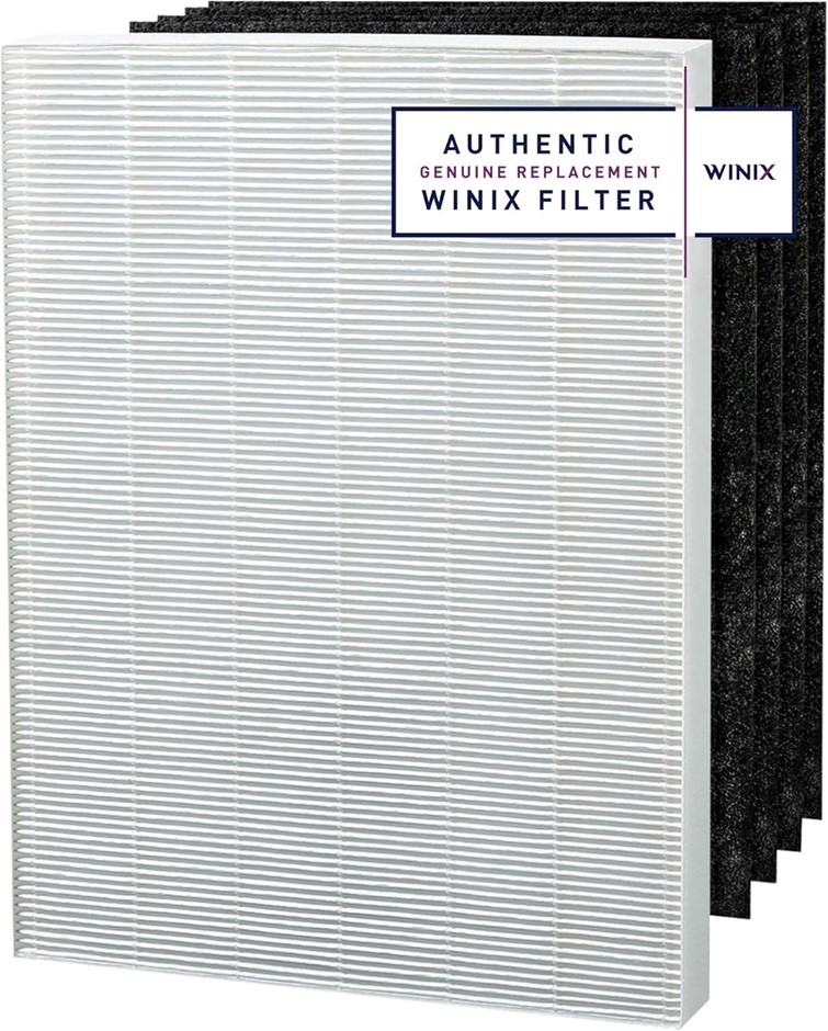 WINIX Genuine 115115 Replacement Filter A for C535, 5300-2, P300, 5300. Col