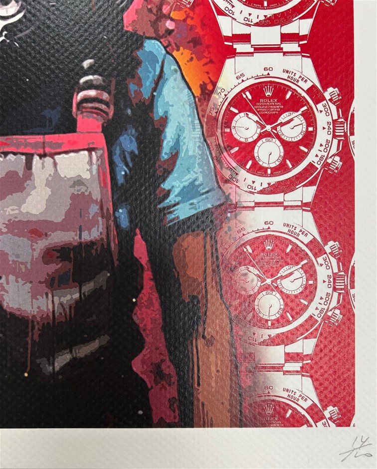 Death NYC Signed Street Art Print 