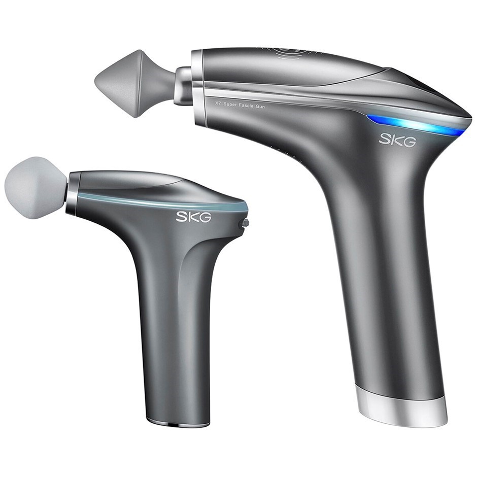 SKG X7 & F7 Portable Massage Gun Combo. NB: Large massager not working & ha