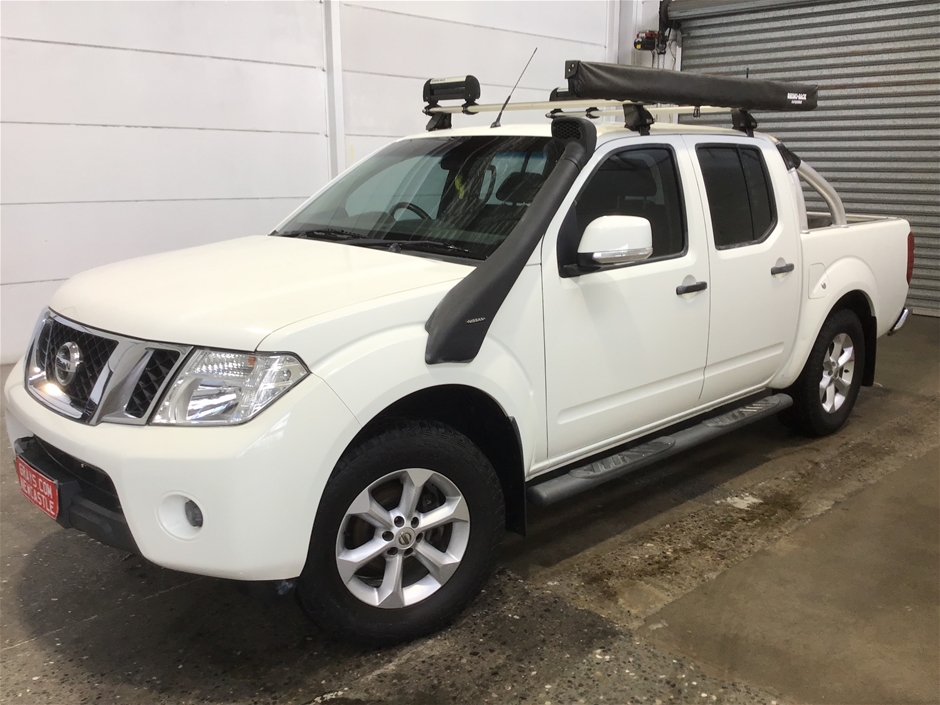 2012 Nissan Navara 4X4 ST D40 Turbo Diesel Manual Dual Cab