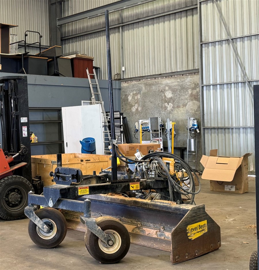 Level Best PD84 Box Blade Grader Attachment