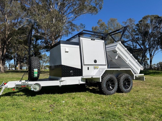 2025 Heavy Duty Tradie Tipper Trailer - White (Unused)