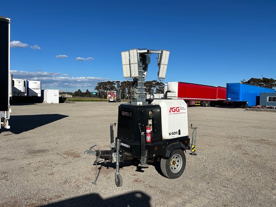 2020 AGG Power Solutions Single Axle Light Tower Auction (0036-3034605 ...