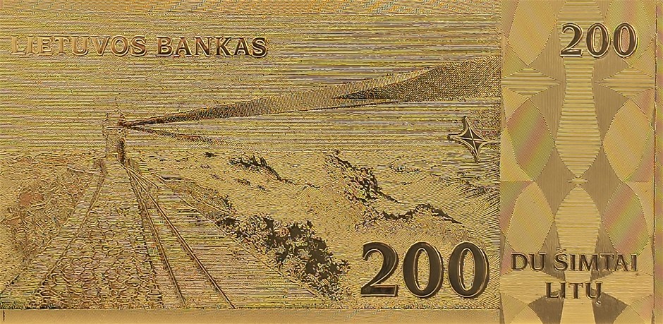 No Reserve Lithuanian Gold Banknotes