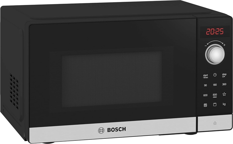 BOSCH Serie 2 Freestanding Microwave, FEL053MS2A, Stainless Steel.