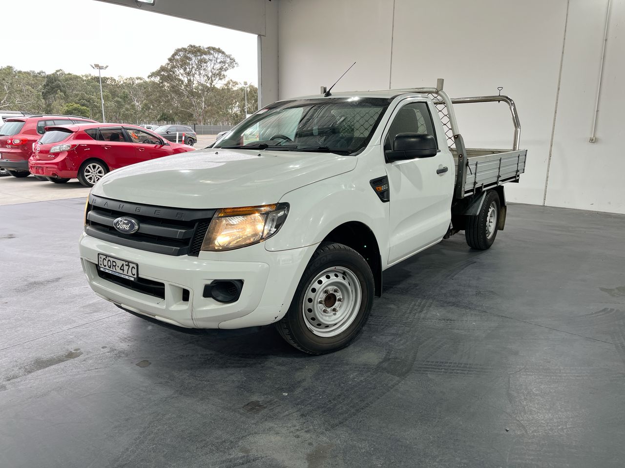 2013 Ford Ranger XL 2.2 (4x2) PX Turbo Diesel Manual Cab Chassis