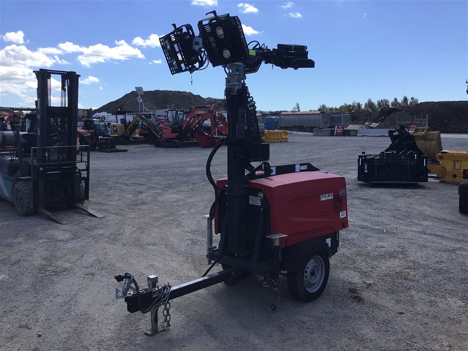 2018 CPLTV15LED Single Light Tower Trailer