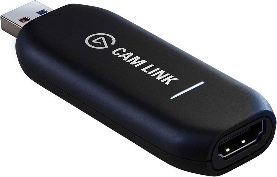ELGATO Cam Link 4K, External Camera Capture Card, Stream and Record with DS