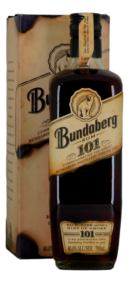 Bundaberg Rum 101 (1x 700mL), QLD.
