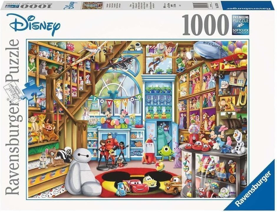 DISNEY-PIXAR Toy Store Jigsaw Puzzle by Ravensburger  1000 Piece Puzzle for