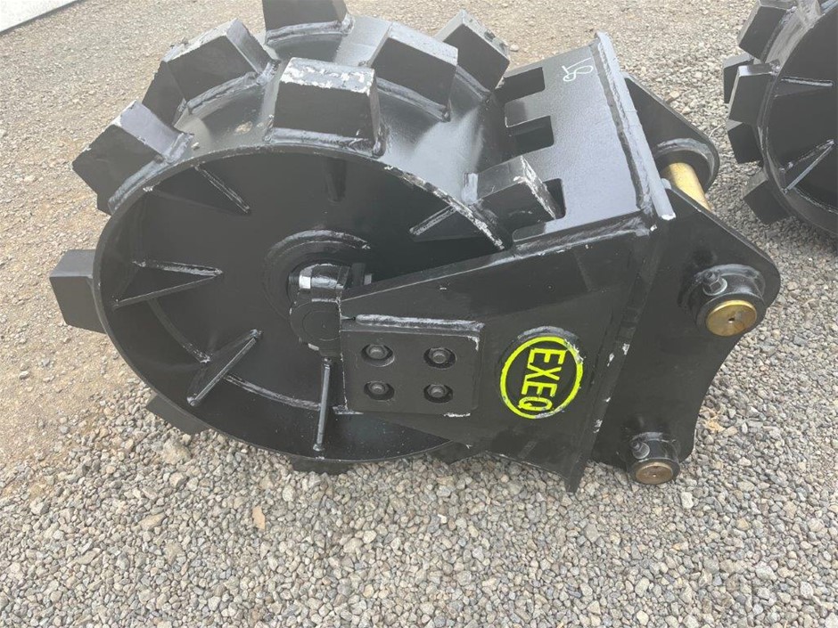 2025 Compaction Wheel Attachment To Suit 8T Excavator (Unused)