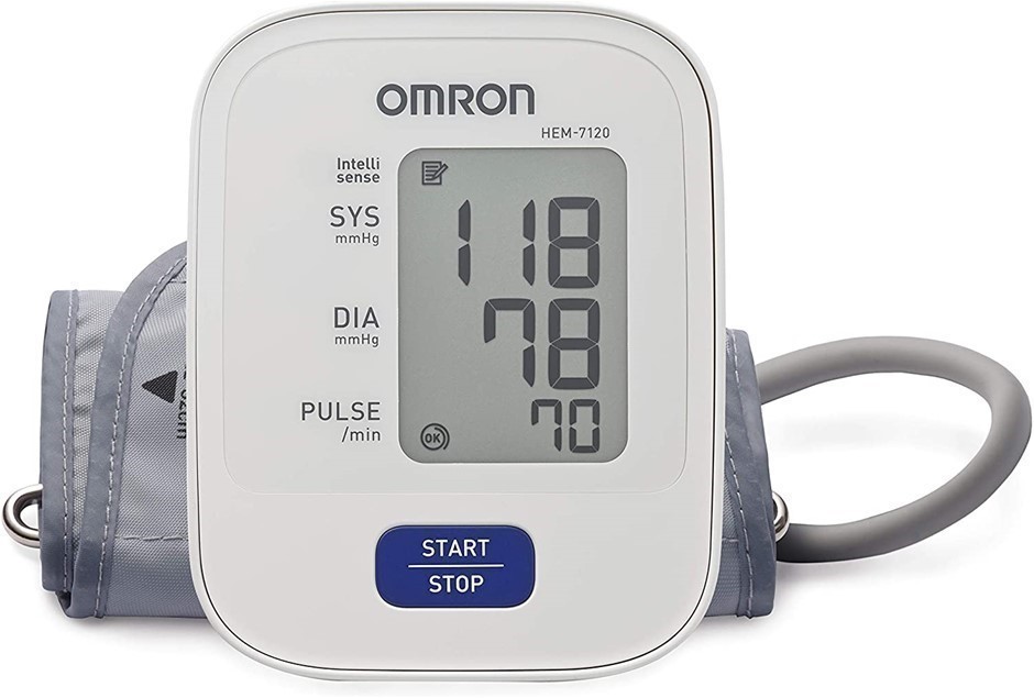 OMRON Basic Upper Arm Automatic Blood Pressure Monitor. Buyers Note - Disc
