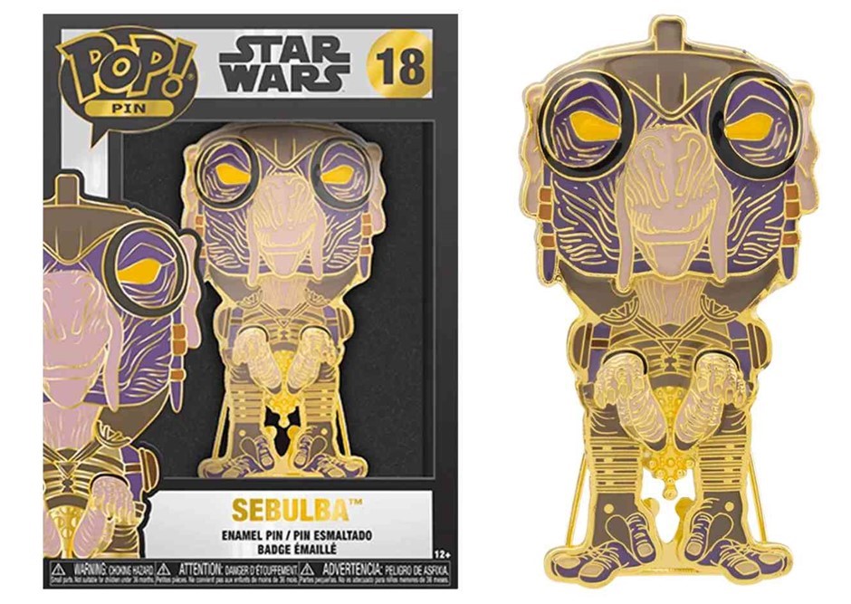 FUNKO PoP! Star Wars-Sebulba Enamel Pin, 4-Inch