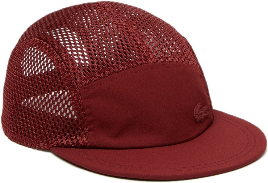LACOSTE Active Mesh Cap, Bordeaux (ZS1), RK4727. Buyers Note - Discount Fr