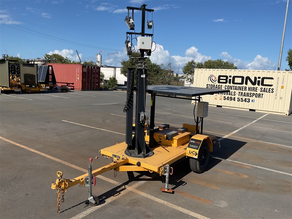 <p>2018 Global Traffic Equipment  SLT Single Light Tower Trailer</p>