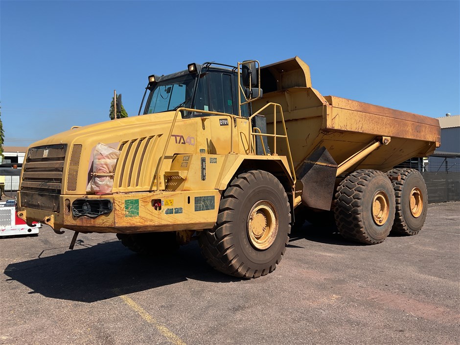 2009 TEREX TA40 Articulated Dump Truck