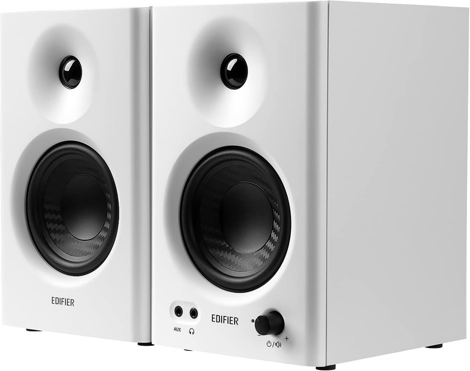 EDIFIER MR4 Powered Studio Monitor Speakers, 4" Active Near-Field Monitor S
