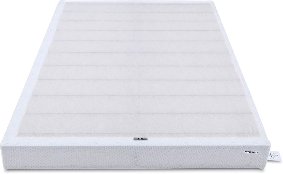 AMAZON BASICS Smart Box Spring Bed Base, 23cm Mattress Foundation, Twin Siz