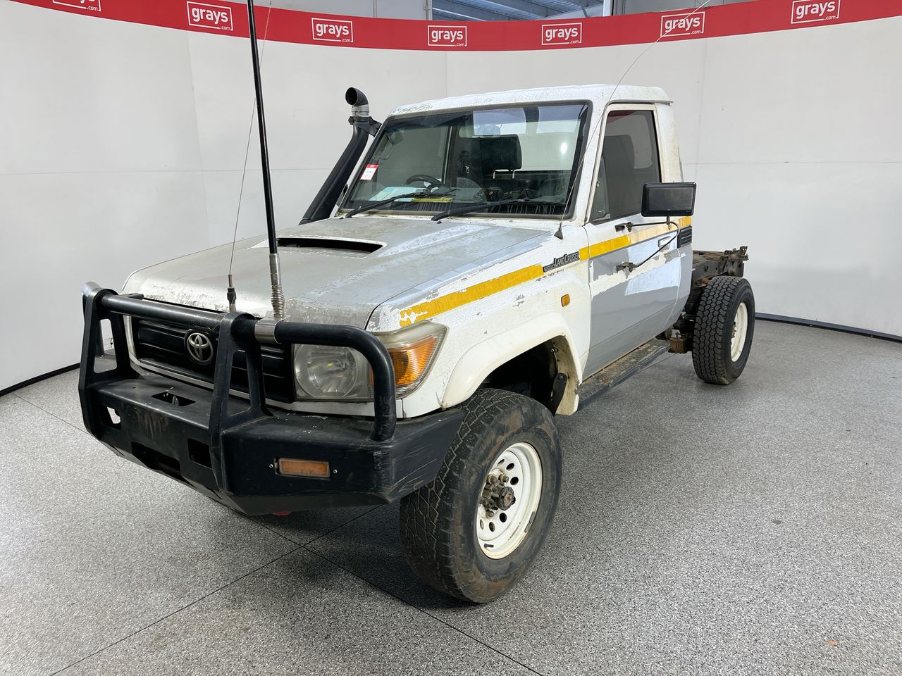 2009 Toyota Landcruiser Workmate VDJ79R T/D Manual Cab 