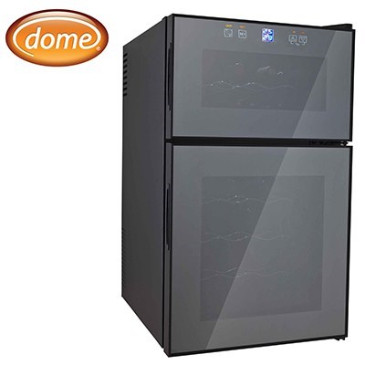 Dome 24 Bottle Dual Zone Wine Cooler - B