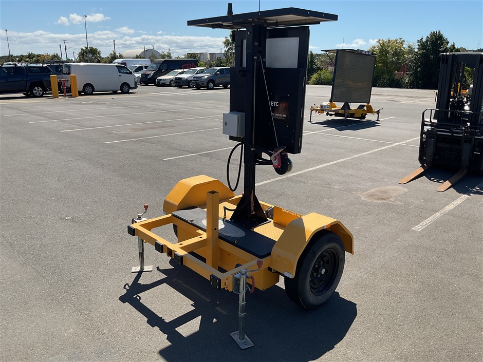 2017 Global Traffic Equipment  RSCS Single Traffic Control Unit Trailer