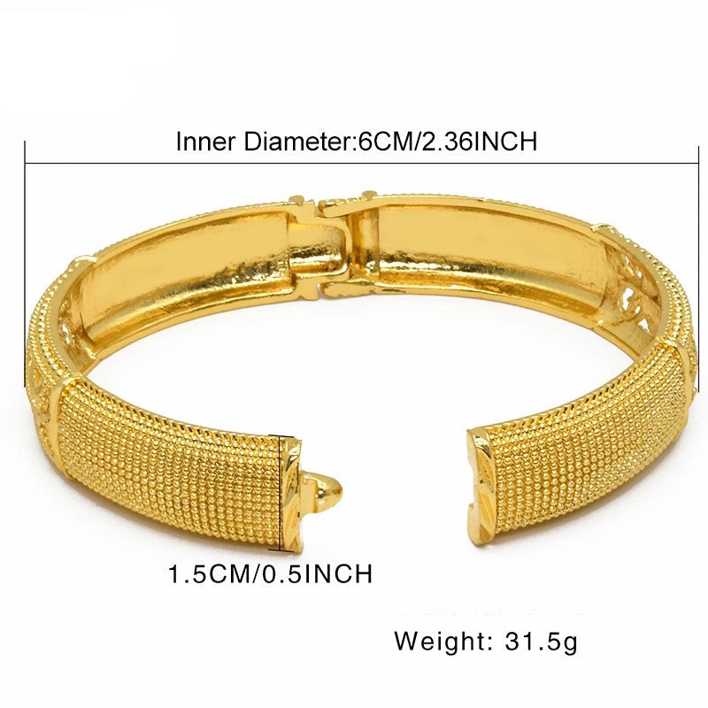 Bangles Gold 24K Plated for Women