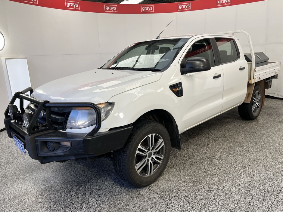 2011 Ford Ranger XL 4X4 PX Turbo Diesel Manual Dual Cab Auction (0001 ...