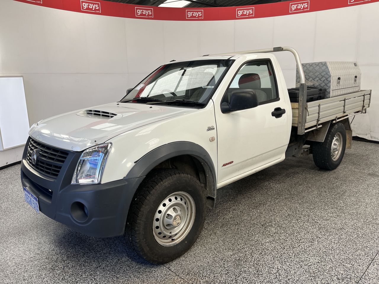 2007 Holden Rodeo DX 4X4 TD RA Turbo Diesel Manual Cab Chassis Auction ...
