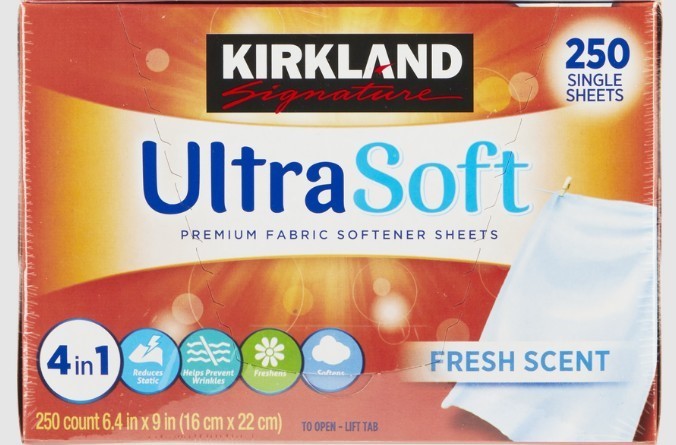 2 x SIGNATURE 250pk Ultra Soft Fabric Softener, Fresh Scent. NB: Damaged pa