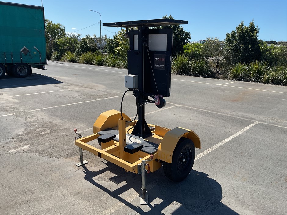 2017 Global Traffic - RSCS Single Traffic Control Unit Trailer