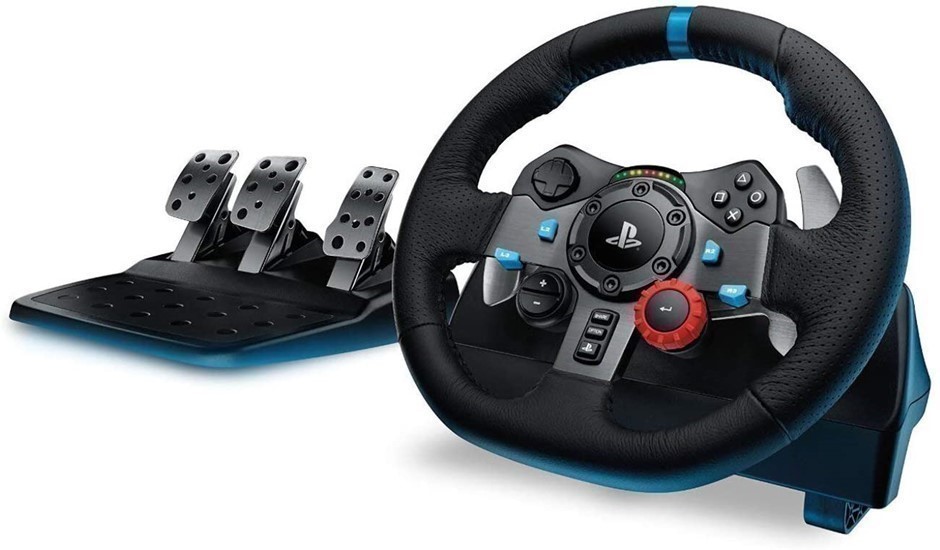 LOGITECH G29 Driving Force Racing Wheel for PlayStation 4. Buyers Note - D
