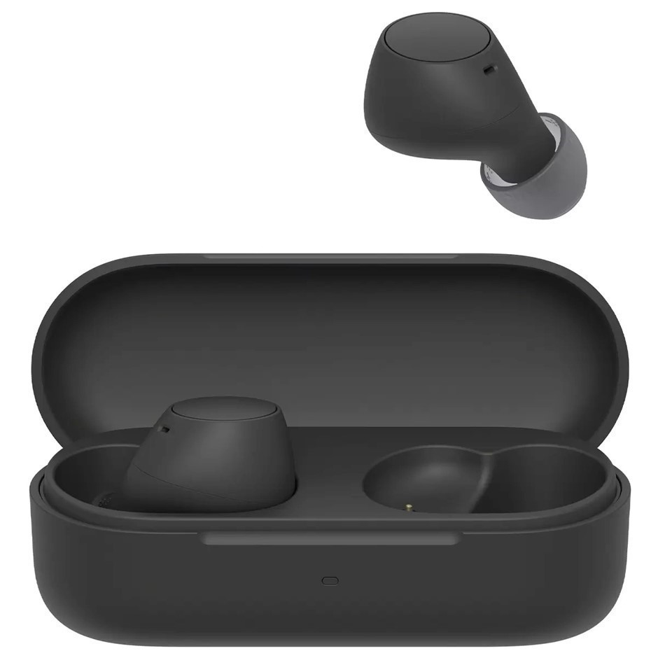 SONY Ultra Compact True Wireless Earbuds Black WFC510B. Buyers Note - Disc