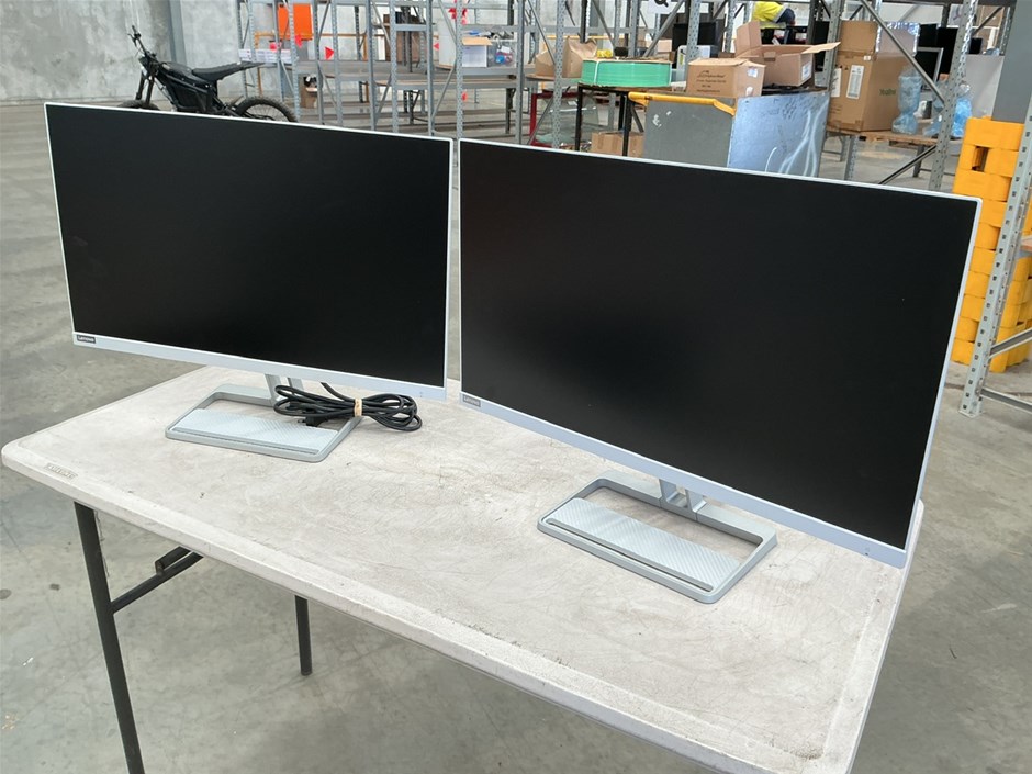 <p>2x Lenovo L27i-40 27 Inch Monitors</p>