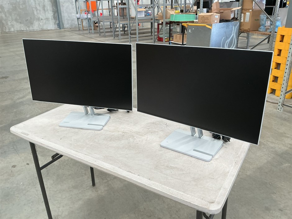 2x Lenovo L27-4A 27 Inch Monitors Auction (0025-9065750) | Grays Australia