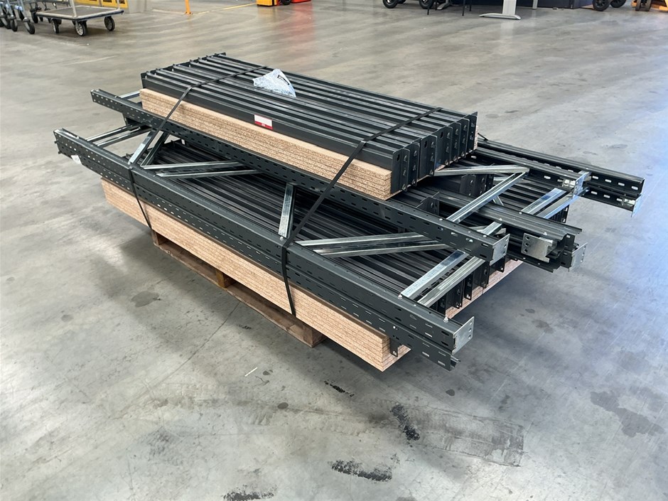 Pallet of Various Warehouse Racking