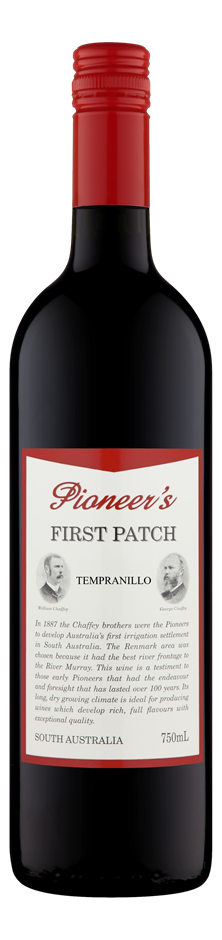 Pioneers First Patch Tempranillo 2024 (12x 750mL) SA