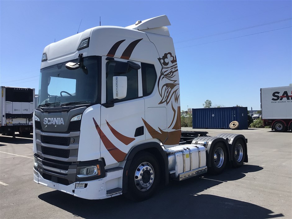 2018 Scania R500 6 x 4 Auto Prime Mover Truck Auction (0004-7060008 ...