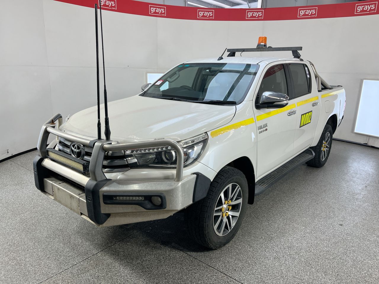 2016 Toyota Hilux 4x4 SR5 GUN126R T/D Automatic Dual Cab