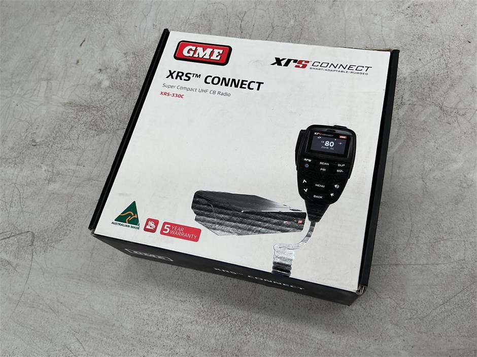 <p>GME XRS-330C Super Compact UHF CB Radio</p>