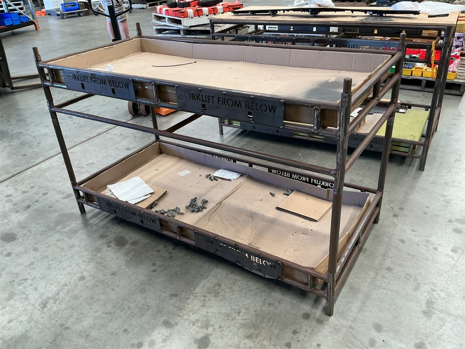 <p>Stackable Storage Cages x 2</p>