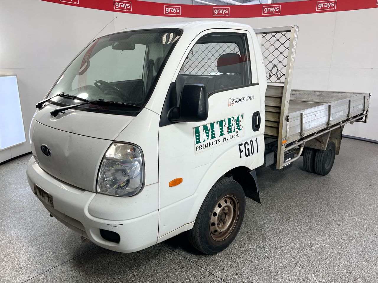 2009 Kia K2900 PU3 Turbo Diesel Manual Cab Chassis