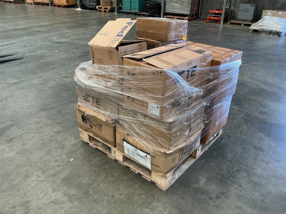 <p>Pallet of Various Rivian Spare Parts</p>