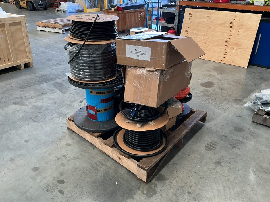 <p>Pallet Of Electrical Cable and Conduit</p>