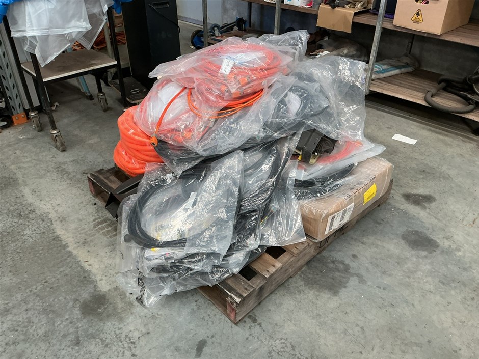 Pallet of Rivian Looms And Electrics